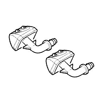 Opel Omega B / Vectra B Sport Edition 2 koplampsproeiers