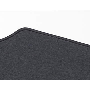 Ford Ranger (11/2011 - 11/2022) floor mats velour rear, black