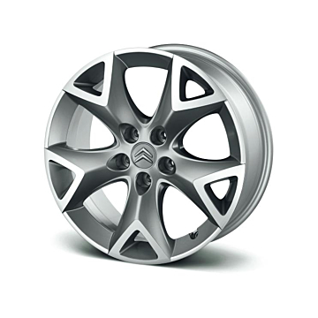 Citroën alloy wheel Persique 17" 5-holes dark grey
