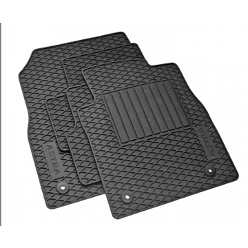 Vauxhall Astra K floor mats rubber black