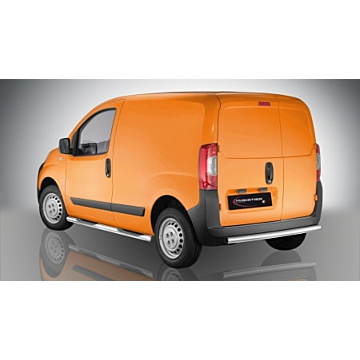 Musketier Peugeot Bipper stainless steel-bullbar rear Ø60 mm, matt