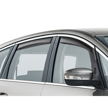 Ford S-MAX (06/2015 - 09/2018) wind deflectors, side window front door, black