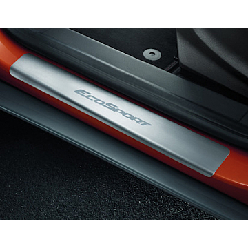 Ford EcoSport (10/2013 - ..) front door sills, with EcoSport logo