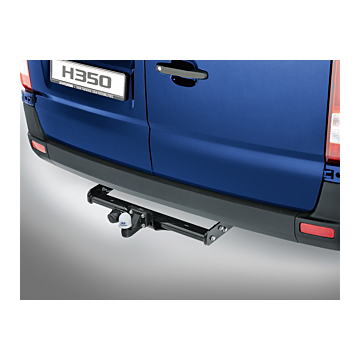 Hyundai H350 tow bar flange ball