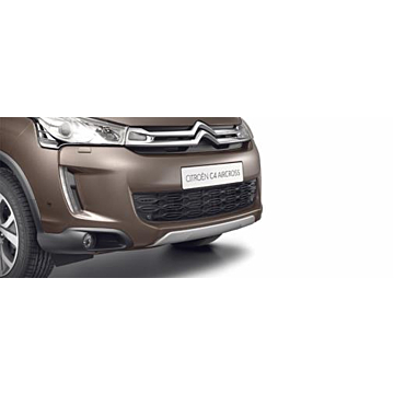 Citroën C4 Aircross voorbumperspoiler aluminium