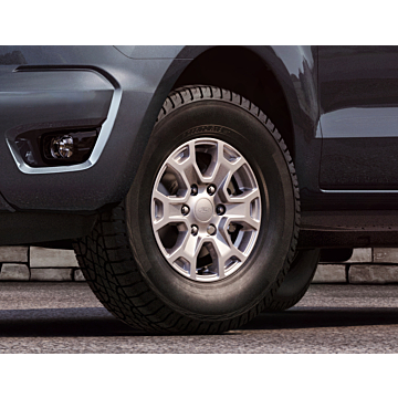 Ford Ranger (02/2019 - ..) alloy wheel 16" 6 x 2-spoke design, sparkling silver