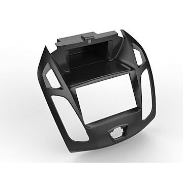 Ford Tourneo Connect / Transit Connect (10/2013 - 03/2024) Pioneer 2-DIN frontpaneel Piano Black