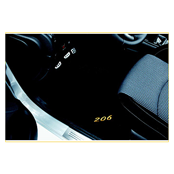 Peugeot 206 floor mats Velours