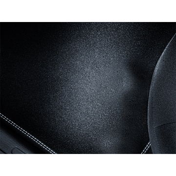 Ford Ka 09/2008 - 2016 floor mats, premium velours rear, black with silver double stitching