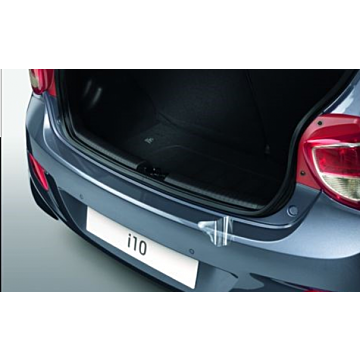 Hyundai i10 (2017 - ..) rear bumper protection foil, transparent