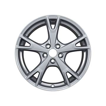 Ford C-MAX (11/2010 - 09/2018) / Focus (01/2011 - 03/2018) alloy wheel 18" 5 x 2-spoke Y-design, Rock Metallic