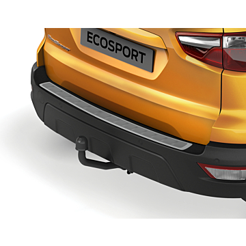 Ford Ecosport (10/2017 - ..) bumper protector stainless steel plate, contoured
