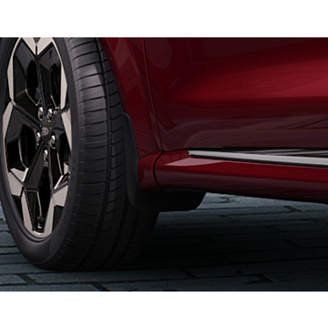 Ford Puma (10/2019 - ..) mud flaps front, contoured