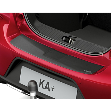 Ford Ka+ rear bumper protector, matte black