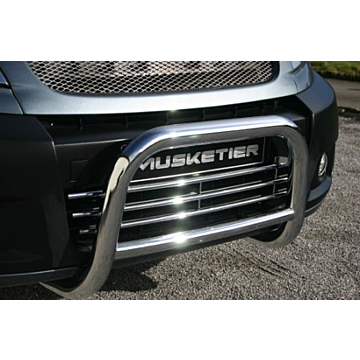 Musketier Peugeot Expert (2007 - 2016) rvs-bullbar Ø60 mm met EG-goedkeuring