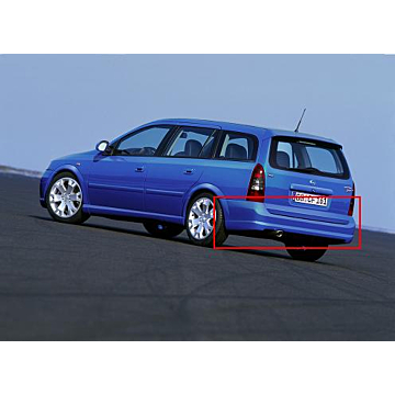 Opel Astra G station OPC rear bumper