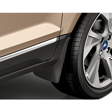 Ford EcoSport (10/2017 - ..) front mud flaps, molded