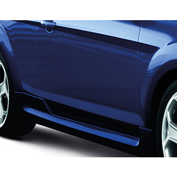 Ford Focus (07/2004 - 12/2010) sideskirts set for left and right side (5-door)