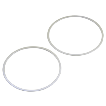 Fiat Punto loudspeakers frames white sportline