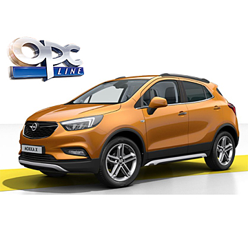 Opel Mokka X OPC-line kit without roof spoiler