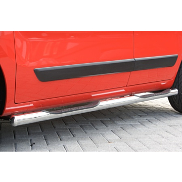 Musketier Citroën Nemo side bars Ø60mm, stainless steel chromed