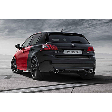Peugeot 308 (2013 - 2021) GTI diffuser without exhaust end pipes