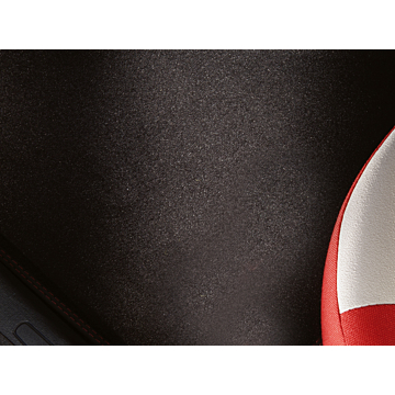 Ford Ka 09/2008 - 10/2011 floor mats, premium velours rear, black with red double stitching