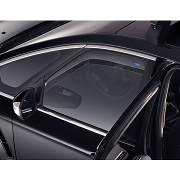 Ford S-MAX 2006 - 03/2010 ClimAir, wind deflector for front door windows, dark grey