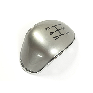 Ford gear shift knob cover silver 5-speed