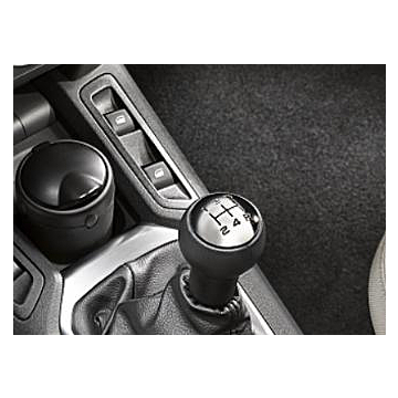 Peugeot gear knob lever leather / aluminium