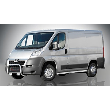 Musketier Peugeot Boxer 2006 - 2014 rvs-bullbar verchroomd