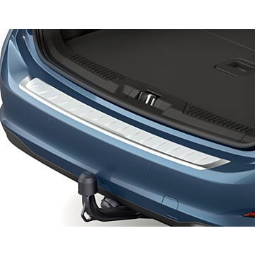 Ford Focus (04/2018 - ..) wagon rear bumper protector, stainless steel