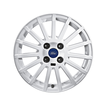 Ford Fiesta (09/2008 - 06/2017) alloy wheel 16" 15-spoke RS design, white