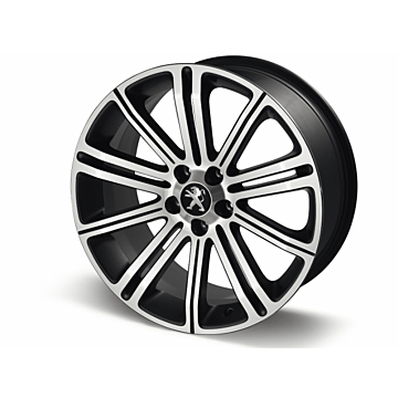 Peugeot alloy wheel Original 18" Full Pyrite Grey