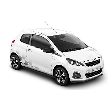 Peugeot 108 Ligne S decals 3-drs