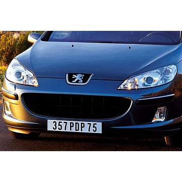 Peugeot 407 head lights
