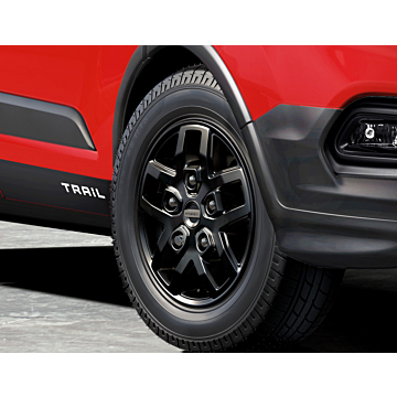 Ford Transit (01/2014 - ..) / Tourneo Custom / Transit Custom (02/2018 - 09/2023) alloy wheel 16" 5 x 2-spoke design, high-gloss black