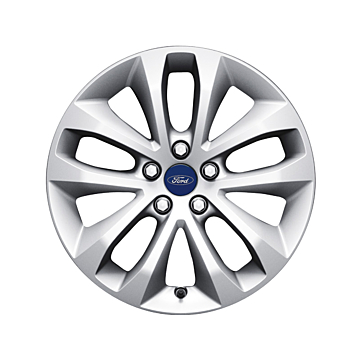 Ford Kuga (2008 - 10/2012) alloy wheel 17" 5x2-spoke design, silver