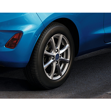 Ford Lichtmetalen velg 15" 10-spaaks design, sprankelend zilver