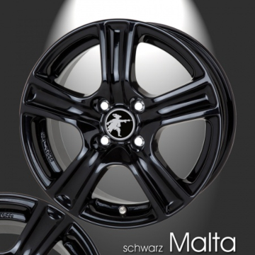 Musketier Citroën Berlingo 3 lichtmetalen velg Malta 6,5x15 zwart