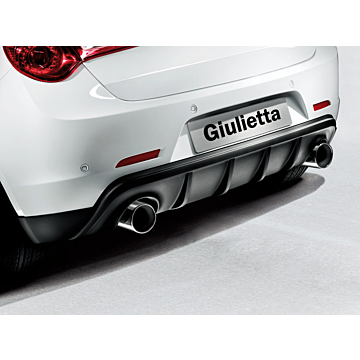 Alfa Romeo Giulietta second exhaust pipe right side