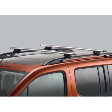 Citroen Berlingo (2018 - ..) roof base carriers (for models with longitudinal bars)