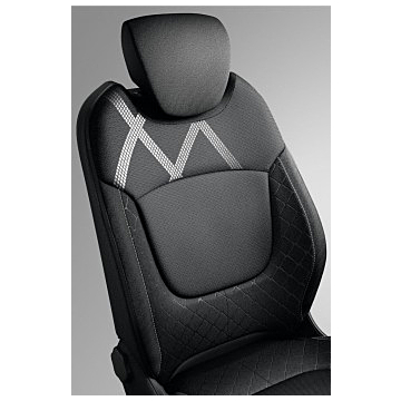 Renault Captur seat covers 'Zip collection' Paris pattern