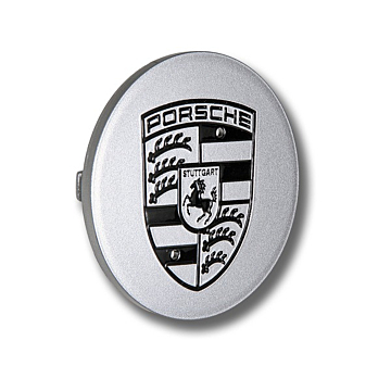 Porsche 928 / 964 / 968 / 993 hub cap silver / black
