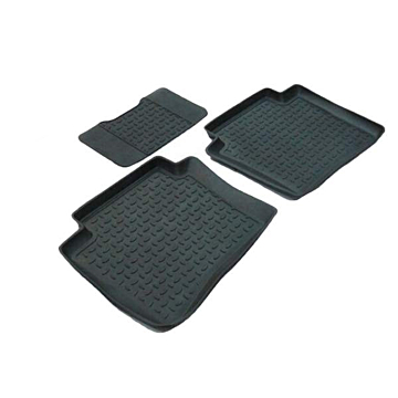 Ford Focus 2011 - 2018 floor mats rear rubber