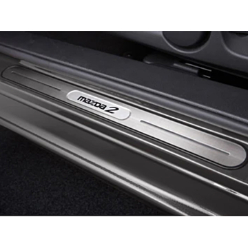 Mazda 2 (08/2010 - 2020) instaplijsten geborsteld rvs