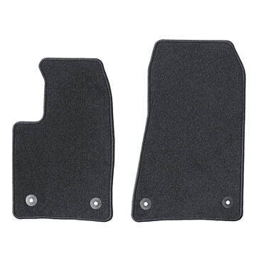 Ford Tourneo Custom (08/2012 - 09/2023) floor mats, standard front, black
