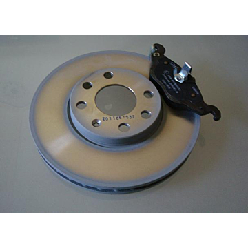 Opel Astra G / Zafira A brake discs pack rear side 4-holes
