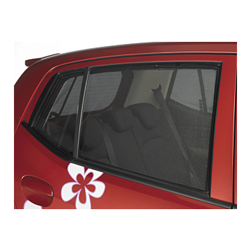 Hyundai i10 (2010 - 2014) sunshades, without spoiler