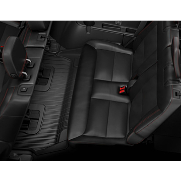 Ford Explorer (08/2019 - ..) Plug-in Hybrid floor mats, all-weather with raised edges, 3rd row, black